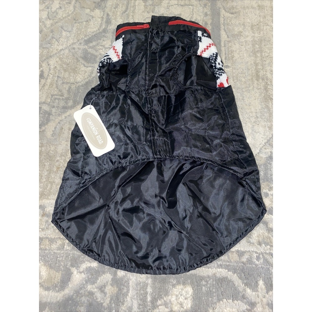 Pet Cover Companion Road Dog Jacket size‎ XLarge XL Black Multi New
